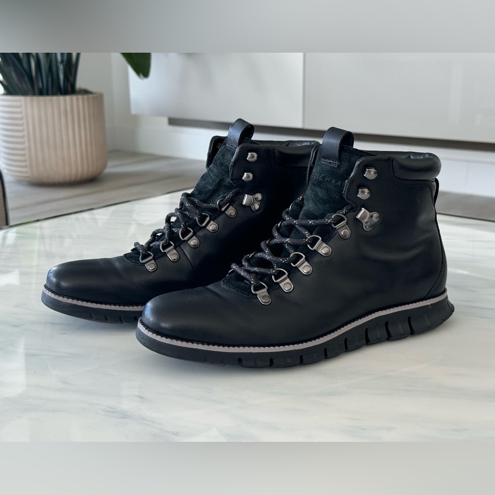 Cole Haan Zerogrand Boots Black Size 9.5